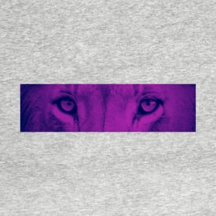 Lion Eyes (Plum) T-Shirt